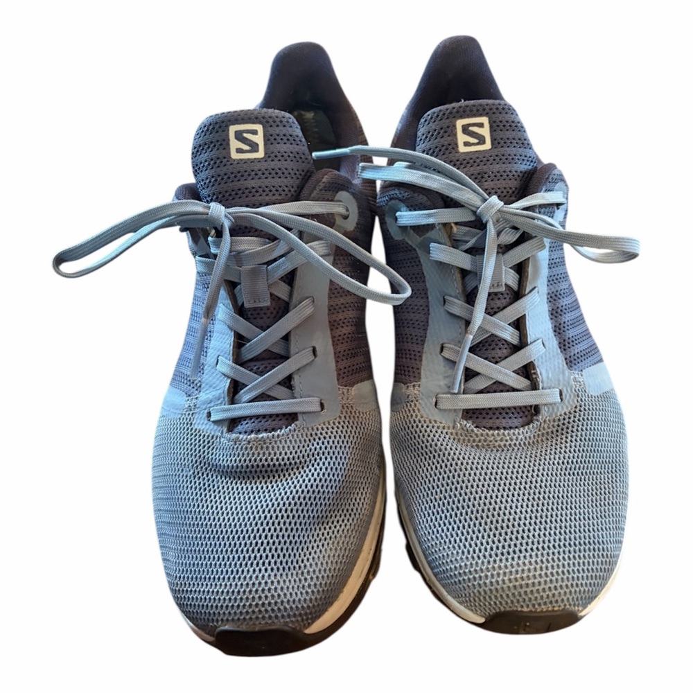 Salomon Womens Outbound Prism GTX Hiking Shoes Copen Blue  Denim Size 10
